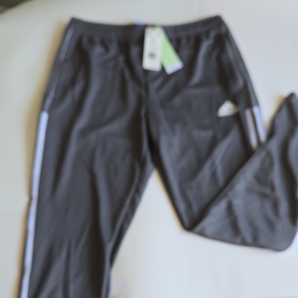 Adidas Mens Charcoal Aeroready Joggers